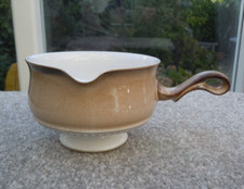 Vintage Denby Seville Stoneware Footed Sauce Gravy Boat Jug