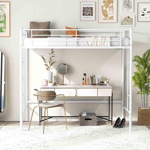 Costway metal loft - loft, bed