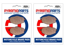 Front & Rear Brake Pads for Yamaha DT200 R 1993