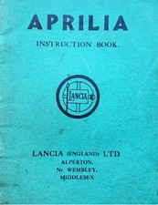 LANCIA APRILIA instruction
