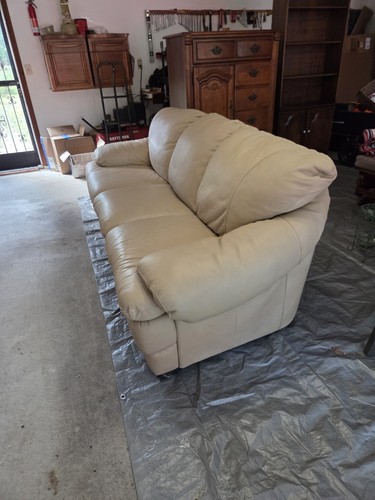 Used natuzzi leather - used, sofa