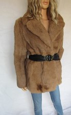 Vintage real fur coat jacket