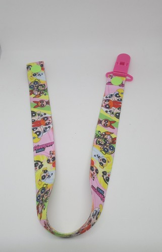 Powerpuff girls pacifier - powerpuff, clip