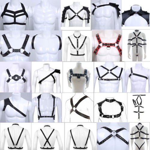 Men sexy body chest harness - men's,