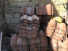 Double Roman Clay Ridge Tiles 40+ Available