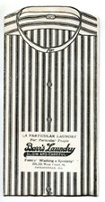 Barr’s Laundry, Jacksonville, Illinois  Vintage Ink Blotter