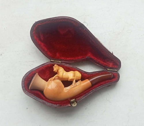 Antique carved meerschaum - antique,