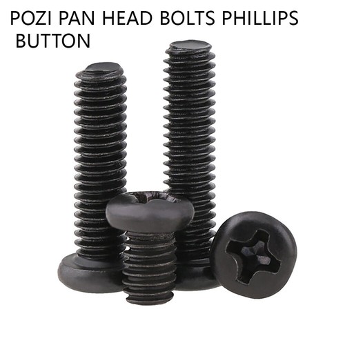 Pozi pan head bolts - bolts, phillips