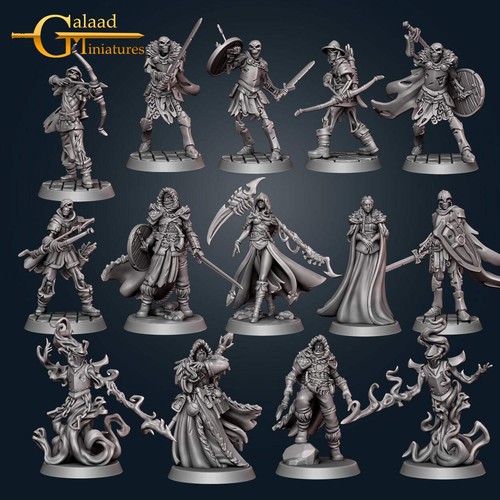 April adventurer miniatures - adventurer,