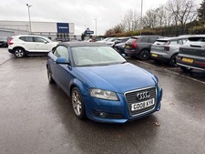 2008 Audi A3 Cabriolet Blue