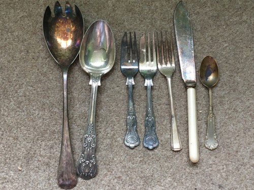 Vintage bundle silver - vintage, plate