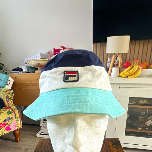 Fila cotton twill bucket hat - cotton,