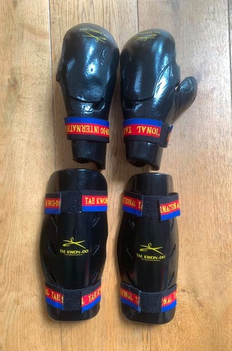 Taekwondo shin pads gloves - shin,