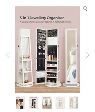 Mirror Jewellery Cabinet