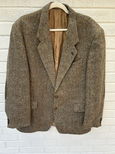 Harris tweed jacket mens 48r - jacket,