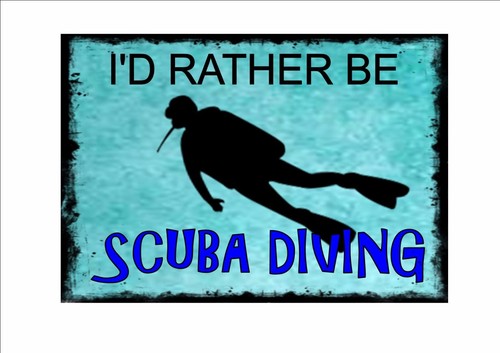 Vintage style scuba - ,