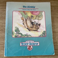 Vintage The Airship The world of Teddy Ruxpin book discover a whole New World￼