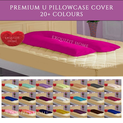 Shaped pillowcase cover - u,