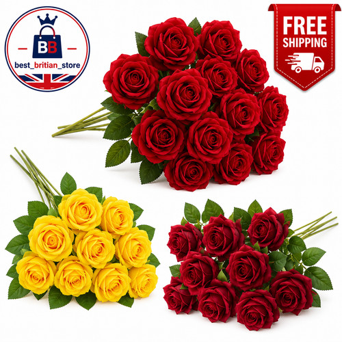 Heads silk rose artificial - heads,