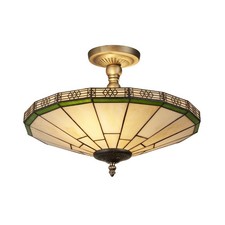 Antique Brass Finish Semi