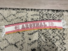 Vintage 80s Arsenal Scarf - Used