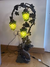 Aesop fable fox grape lamp