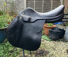 17’’ Black Leather