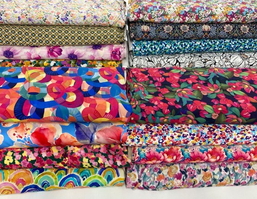 Viscose challis fabric summer - viscose,