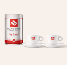 ILLY Espresso Cups | Red Logo