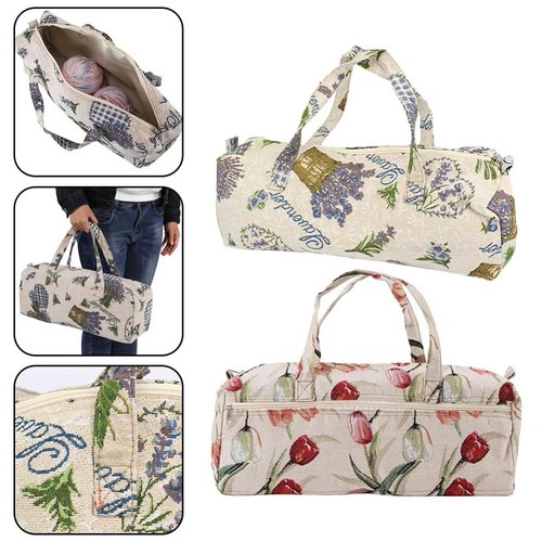 Knitting storage bag wool - storage, tote
