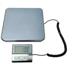 Digital Desktop Scale Post Office Weight Scale Stainless Steel Surface 100Kg