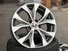 Genuine Used 17x7J HONDA FB CIVIC 5x114.3 (4 wheel) Silver Integra Odyssey CRV