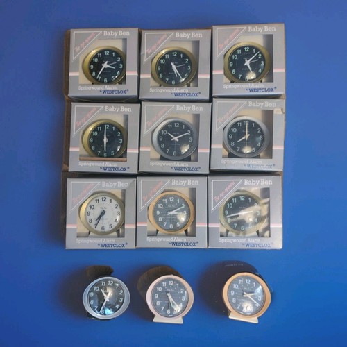 Vintage nos westclox baby - 12,