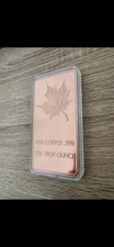 10oz Copper Bar - Canadian