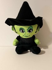 Wizard Of Oz Wicked Green Witch Of The West Elphaba Plush Stuffed Soft Toy Rare