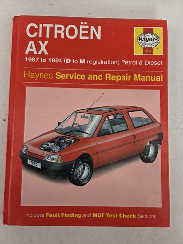 Citroen inc haynes - ax,
