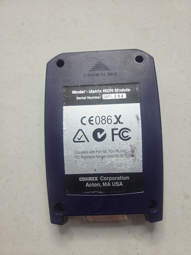 Comrex matrix isdn module - matrix,