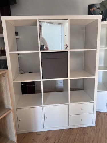 Ikea white rectangular - white,