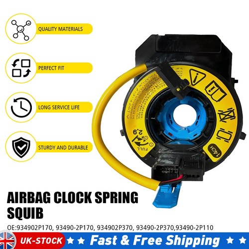 New airbag clock - spring, for