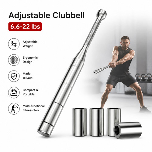 Adjustable clubbell macebell - adjustable,