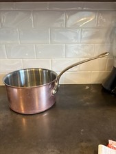 Mauviel Copper 3 qt Saucepan
