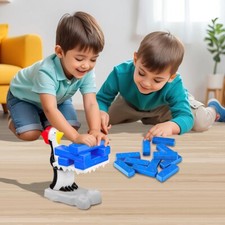 Kids Penguin Ice Stacking Tower Game Skill-Building Balance Blocks Fun Play Toy