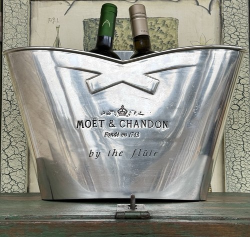 Vintage etain moet - moet, chandon