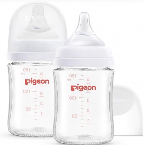 Pigeon glass baby bottles - glass,
