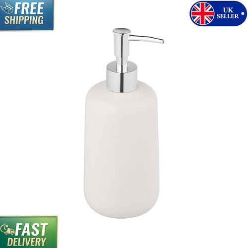 Chic refillable white ceramic - white,