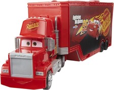 Disney Pixar Cars Super Track Mack Playset Transforming Truck Working