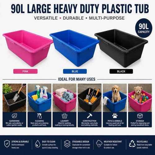 90l heavy duty - 90l, tub