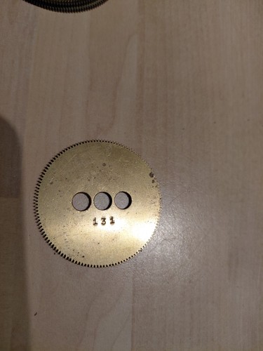 Halda calibration wheel - halda, number