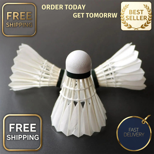 Badminton shuttlecocks - 3x,
