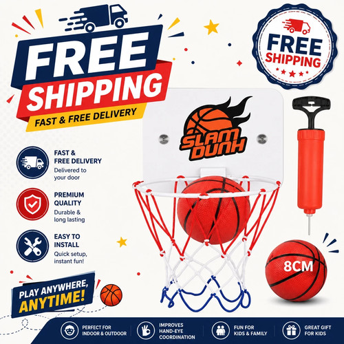 Mini basketball hoop wall - hoop,